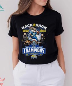 Jackrabbits Back 2 Back 2023 2024 NCAA FCS Football National Champions Shirt