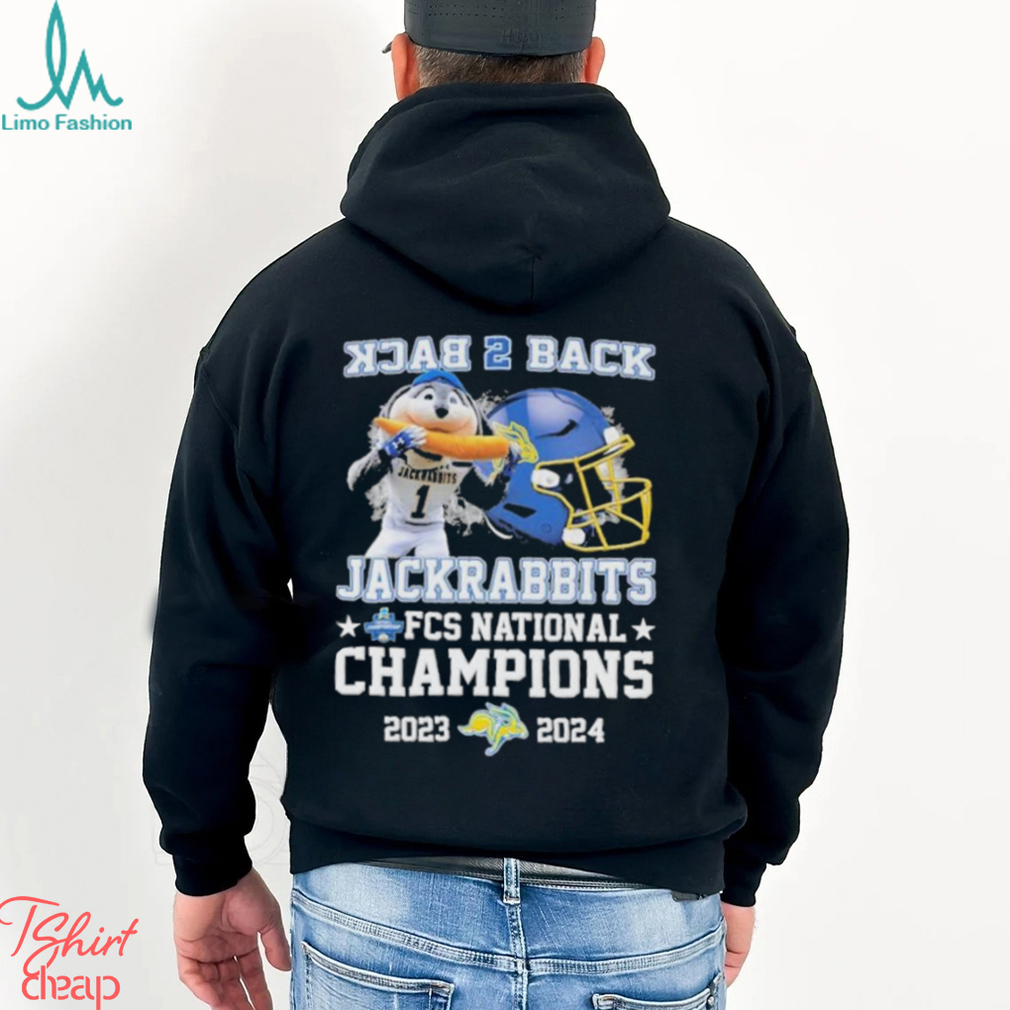 Jackrabbits Back To Back NCAA Champions 2023 T Shirt Jackrabbits Back To Back NCAA Champions 2023 T Shirt