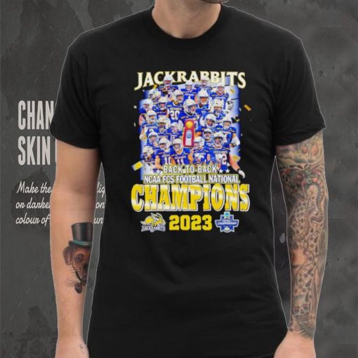 Jackrabbits back to back NCAA FCS Football National Champions 2023 shirt