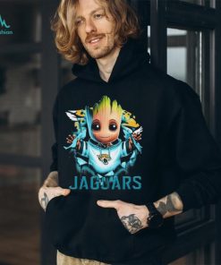 Jacksonville Jaguars Baby Groot Blood Inside Me Shirt