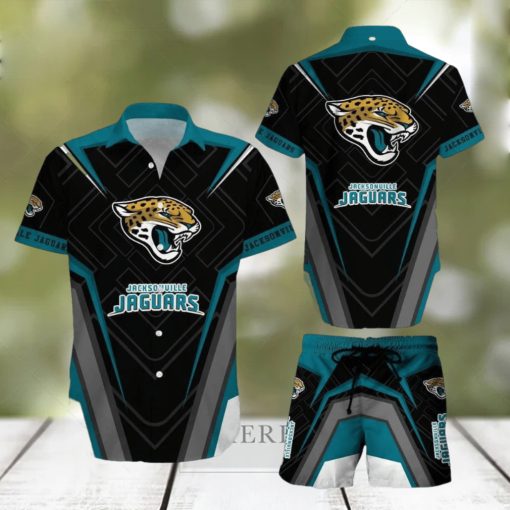 Jacksonville Jaguars NFL SAS New Trends Hawaiian Shirt And Short For Men Women Gift Summer beach