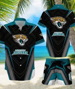 Jacksonville Jaguars NFL SAS New Trends Hawaiian Shirt And Short For Men Women Gift Summer beach