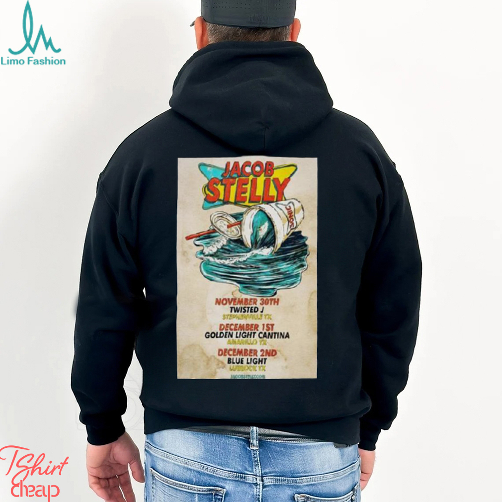 Jacob Stelly Blue Light Lubbock Tx Dec 2 2023 Poster Shirt Jacob Stelly Blue Light Lubbock Tx Dec 2 2023 Poster Shirt
