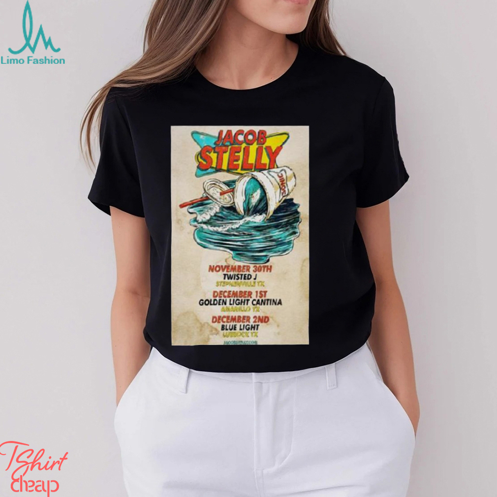 Jacob Stelly Blue Light Lubbock Tx Dec 2 2023 Poster Shirt Jacob Stelly Blue Light Lubbock Tx Dec 2 2023 Poster Shirt