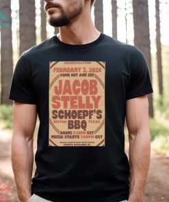 Jacob Stelly February 2, 2024 Schoepf’s BBQ Belton, TX shirt, hoodie, sweater, long sleeve and tank top Jacob Stelly February 2, 2024 Schoepf’s BBQ Belton, TX shirt