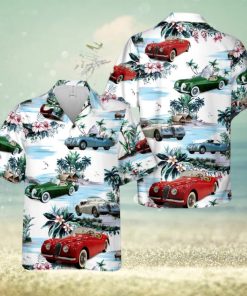 Jaguar XK 120 Hawaiian Shirt Vintage Gift