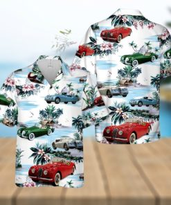 Jaguar XK 120 Hawaiian Shirt Vintage Gift