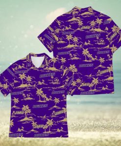 James Madison Dukes Tropical Beach Aloha3D Hawaiian Shirt For Fans Men And Women Gift