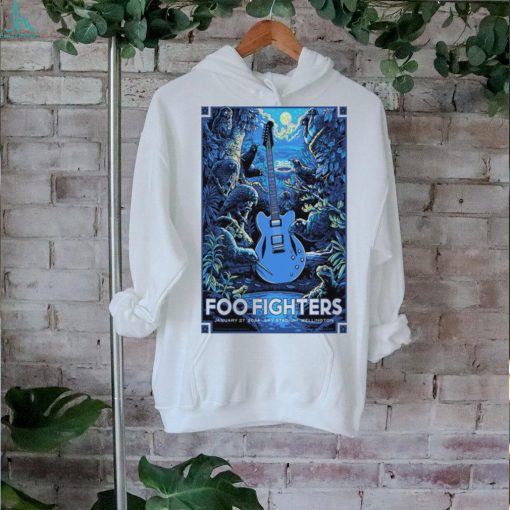 January 27, 2024 Foo Fighters Concert Sky Stadium Wellington Poster t shirt