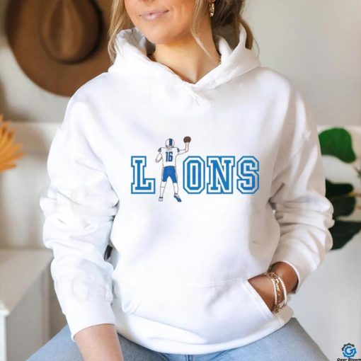 Jared Goff Detroit Lions Football Player shirt