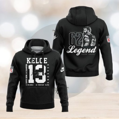 Jason Kelce 62 Legend Hoodie