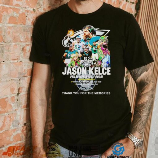 Jason Kelce Philadelphia Eagles Super Bowl Champions Cup 2011 2024 Memories Signature shirt