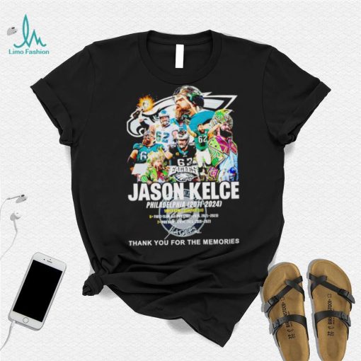 Jason Kelce Philadelphia Eagles Super Bowl Champions Cup 2011 2024 Memories Signature shirt