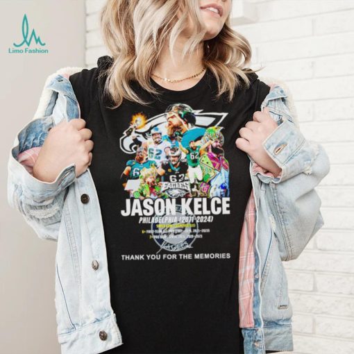 Jason Kelce Philadelphia Eagles Super Bowl Champions Cup 2011 2024 Memories Signature shirt