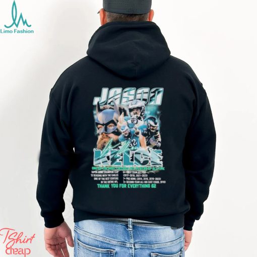 Jason Kelce Philadelphia Eagles Thank You T Shirt