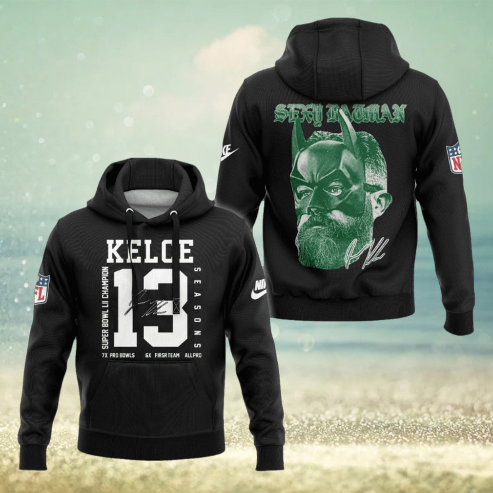 Jason Kelce Sexy Batman Hoodie Jason Kelce Sexy Batman Hoodie