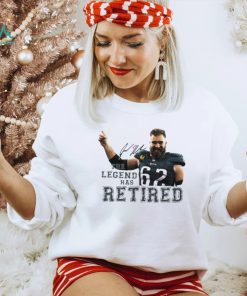 Jason Kelce Signature The legend has retired shirt