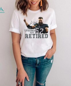 Jason Kelce Signature The legend has retired shirt