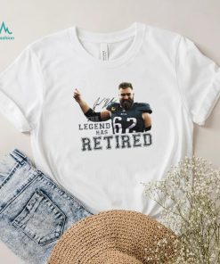 Jason Kelce Signature The legend has retired shirt