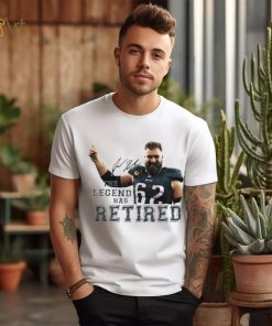 Jason Kelce Signature The legend has retired shirt