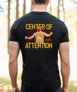 Jason Kelce shirtless center of attention signature shirt.