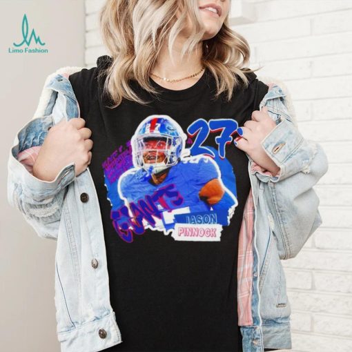 Jason Pinnock New York Giants superstar shirt