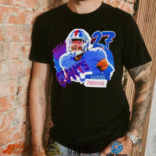 Jason Pinnock New York Giants superstar shirt