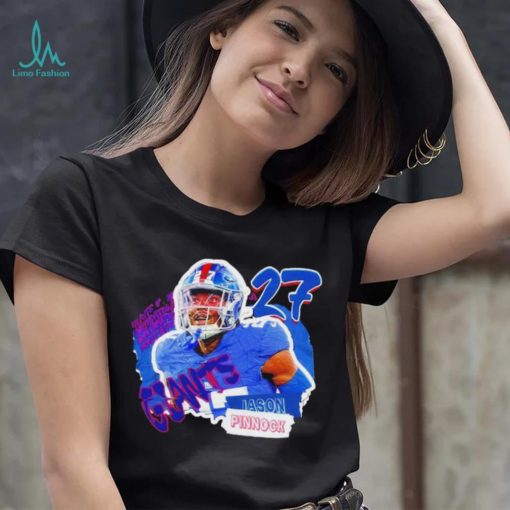 Jason Pinnock New York Giants superstar shirt