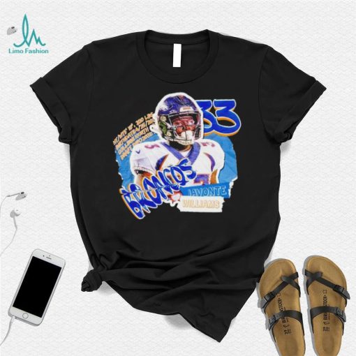 Javonte Williams Denver Broncos superstar shirt