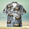 Jurassic World Movies Icon On Tropical Pattern 3D Hawaiian Shirt Summer Vaction Gift