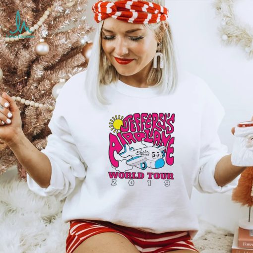 Jeffery’s airplane world tour 2019 shirt