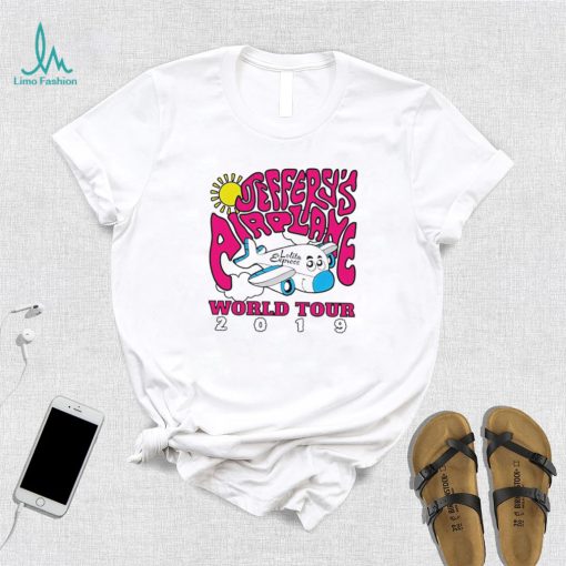 Jeffery’s airplane world tour 2019 shirt