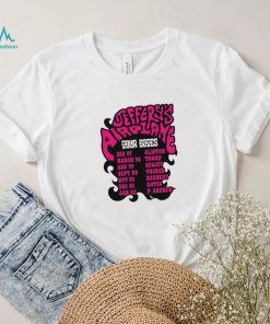 Jeffery’s airplane world tour dates shirt