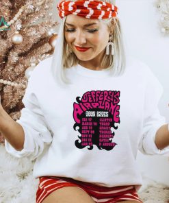 Jeffery’s airplane world tour dates shirt