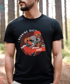 Jerome Ford Cleveland dots shirt