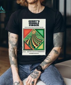 Jerry’s Middle Finger May 18 2024 Pearl Street Warehouse Washington t shirt
