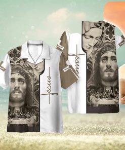 Jesus Bless America 3D Hawaiian Shirt Holiday Gift