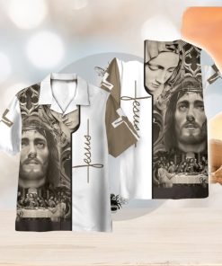 Jesus Bless America 3D Hawaiian Shirt Holiday Gift