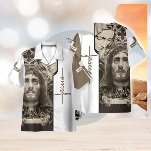 Jesus Bless America 3D Hawaiian Shirt Holiday Gift