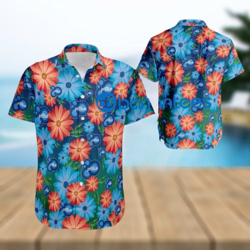 Jetblue Flower Beach Hawaiian Shirt