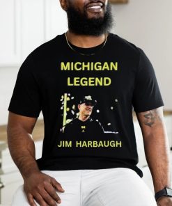 Jim Harbaugh Coach Michigan Legend Shirt
