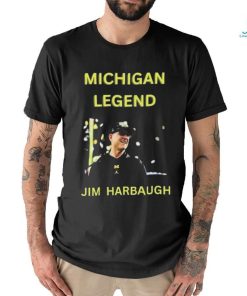 Jim Harbaugh Coach Michigan Legend Shirt
