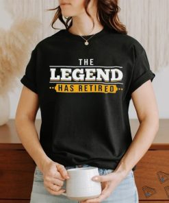 Jim Harbaugh The Legend Has Retired Shirt