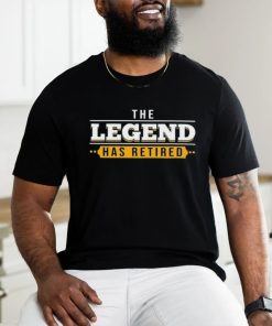 Jim Harbaugh The Legend Has Retired Shirt