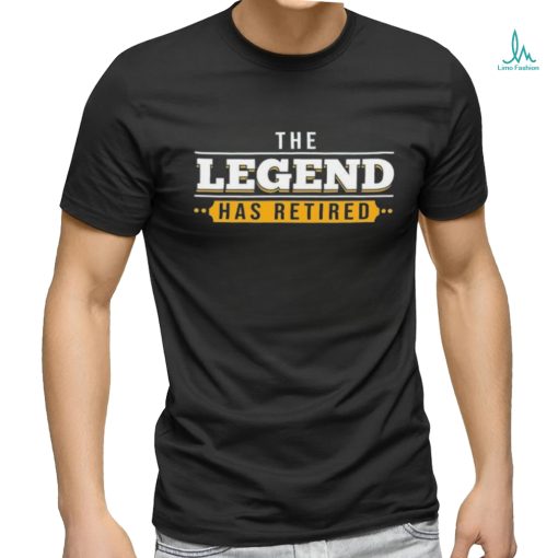 Jim Harbaugh The Legend Has Retired Shirt
