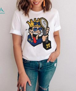 Jim harbaugh Michigan Wolverines Champions trophy funny shirt