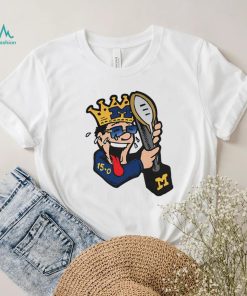 Jim harbaugh Michigan Wolverines Champions trophy funny shirt