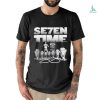 Washington Huskies College Football 2024 National Championships Champions Signatures Shirt