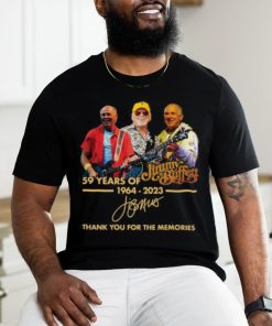 Jimmy Buffett 59 Years Of 1964 2023 Thank You For The Memories Shirt Copy