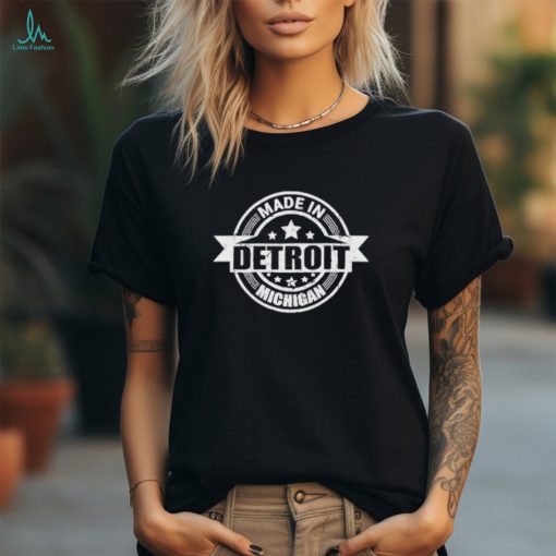 Jj In Nh Made In Detroit Michigan Shirt
